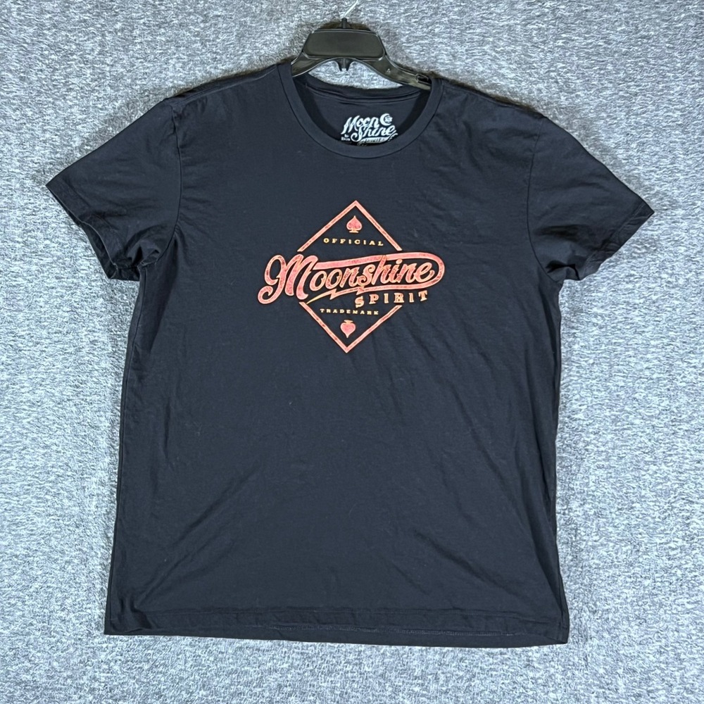 Moonshine Spirit‎ by Brad Paisley Mens Black Graphic Tee Extra Large XL Cotton